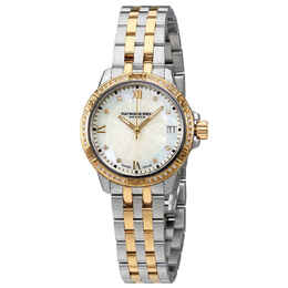 Raymond Weil Tango Mother of Pearl Diamond Dial Ladies Watch 5960-sps-00995
