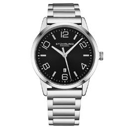 Stuhrling Original Symphony Quartz Black Dial Mens Watch M17209