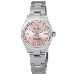 Rolex Oyster Perpetual 28 Automatic Chronometer Pink Dial Ladies Watch 276200psko