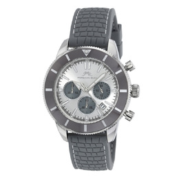 Porsamo Bleu Brandon Chronograph Quartz Silver Dial Mens Watch Art. No. 1013CBRR
