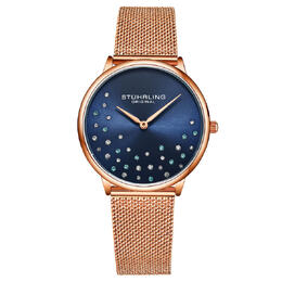 Stuhrling Original Symphony Quartz Blue Dial Ladies Watch M16760