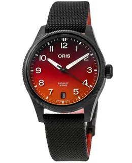Oris Big Crown ProPilot Date Coulson Limited Edition Red Dial Men's Watch 01 400 7784 8786-set