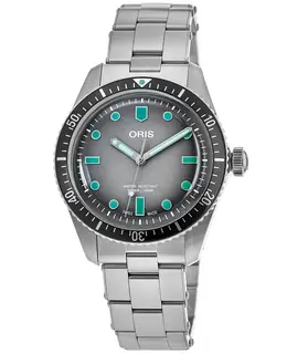 Oris Divers Sixty-Five Automatic Grey Dial Steel Men's Watch 01 733 7707 4053-07 8 20 18