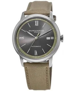Baume & Mercier Classima Automatic Grey Dial Men's Watch 10695
