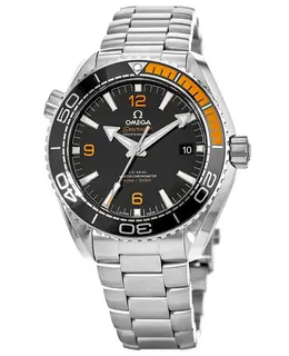 Omega Seamaster Planet Ocean 600M 43.5mm Automatic Black Dial Steel Men's Watch 215.30.44.21.01.002