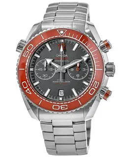 Omega Seamaster Planet Ocean 600M Chronograph 45.5mm Grey Dial Stainless Steel Men's Watch 215.30.46.51.99.001