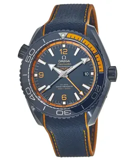 Omega Seamaster Planet Ocean 600M 45.5mm Big Blue Ceramic Case Men's Watch 215.92.46.22.03.001