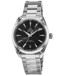 Omega Seamaster Aqua Terra 150m Master Co-Axial 41mm Black Dial Steel Men's Watch 220.10.41.21.01.001
