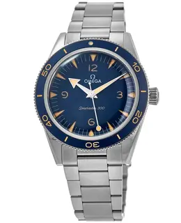 Omega Seamaster 300 41mm Blue Dial Steel Men's Watch 234.30.41.21.03.001