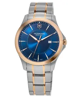 Victorinox Swiss Army Alliance Blue Dial Two-Tone Steel Bracelet Men's Watch 241911