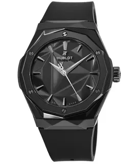 Hublot Classic Fusion Orlinski Black Magic Black Dial Rubber Strap Men's Watch 550.cs.1800.rx.orl21