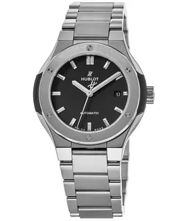 Hublot Classic Fusion Automatic 33mm Titanium Women's Watch 585.nx.1170.nx