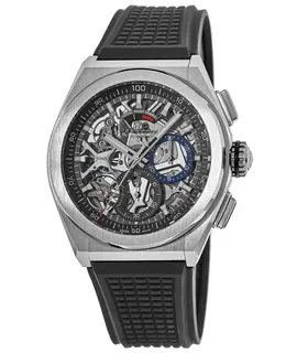 Zenith Defy El Primero 21 Skeleton Chronograph Dial Titanium Men's Watch 95.9000.9004/78.r782