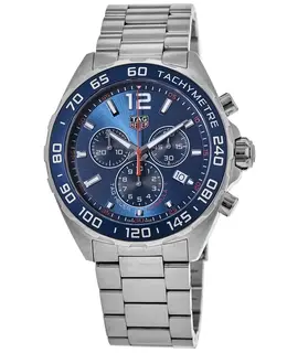 Tag Heuer Formula 1 Quartz Chronograph Blue Dial Steel Men's Watch caz1014.ba0842