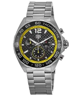Tag Heuer Formula 1 Chronograph Black Dial Stainless Steel Men's Watch caz101ac.ba0842