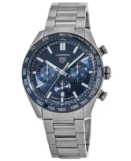 Tag Heuer Carrera Chronograph Automatic Blue Dial Steel Men's Watch cbn2a1a.ba0643