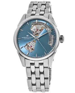 Hamilton Jazzmaster Open Heart Blue Dial Steel Men's Watch h32215140