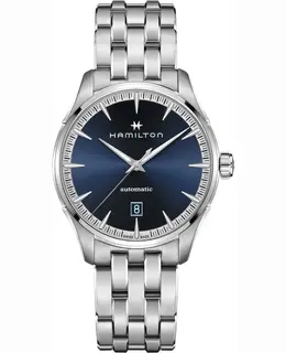 Hamilton Jazzmaster Auto Blue Dial Steel Men's Watch h32475140