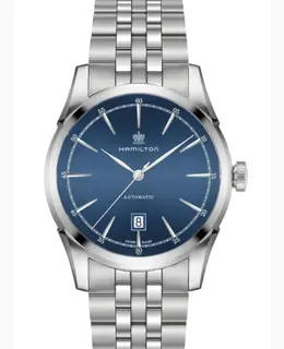 Hamilton American Classic Spirit of Liberty Auto Blue Dial Steel Men's Watch h42415041