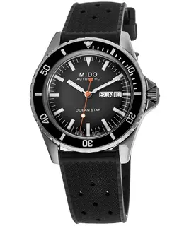 Mido Ocean Star Tribute Gradient Grey Dial Rubber Strap Men's Watch m026.830.17.081.00
