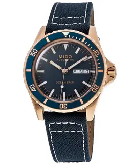 Mido Ocean Star Tribute Blue Dial Fabric Strap Men's Watch m026.830.38.041.00