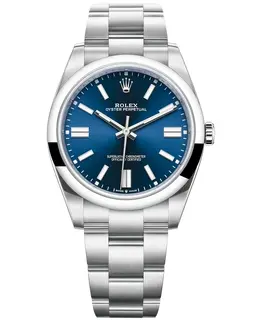 Rolex Oyster Perpetual 41 Blue Dial Steel Men's Watch m124300-0003