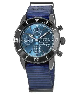 Breitling Superocean Heritage Chronograph 44 Outerknown Blacksteel Men's Watch m133132a1c1w1