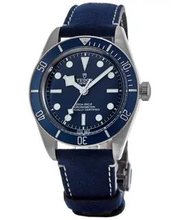 Tudor Black Bay Fifty-Eight Blue Dial Leather Strap Men's Watch m79030b-0002