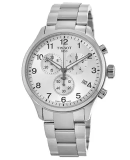 Tissot Chrono XL Classic Silver Dial Stainless Steel Men's Watch t116.617.11.037.00