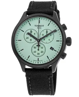 Tissot Chrono XL Green Dial Fabric Strap Men's Watch t116.617.37.091.00