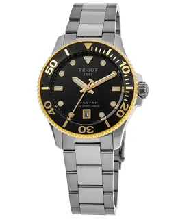 Tissot Seastar 1000 Quartz Black Dial Steel Unisex Watch t120.210.21.051.00