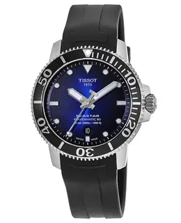 Tissot Seastar 1000 Blue Dial Rubber Strap Men's Watch t120.407.17.041.00