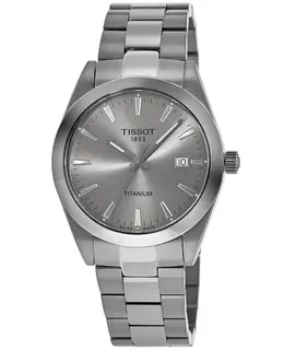 Tissot Gentleman Quartz Grey Dial Steel Men's Watch t127.410.44.081.00