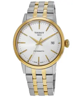Tissot Classic Dream Swissmatic Silver Dial Two Tone Steel Men's Watch t129.407.22.031.01