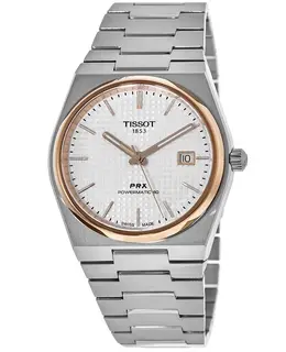 Tissot PRX Powermatic 80 Automatic Silver Dial Steel Men's Watch t137.407.21.031.00
