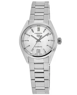 Tag Heuer Carrera Automatic Mother of Pearl Dial Steel Women's Watch wbn2410.ba0621