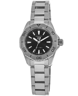 Tag Heuer Aquaracer Quartz Black Dial Steel Women's Watch wbp1410.ba0622
