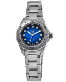 Tag Heuer Aquaracer Professional 200 Date Blue Diamond Dial Women's Watch wbp2411.ba0622