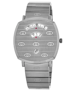 Gucci Grip 38mm Stainless Steel Unisex Watch ya157410