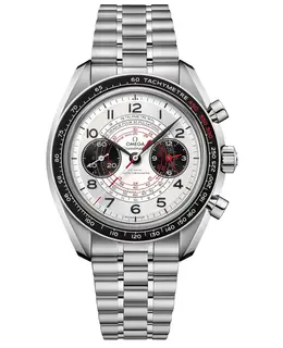 Omega Speedmaster Chronoscope Co-Axial Master Chronometer Chronograph 43 mm Silver & Black Dial Men's Watch 329.30.43.51.02.002