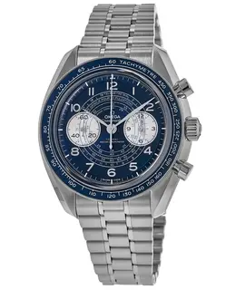 Omega Speedmaster Chronoscope Co-Axial Master Chronometer Chronograph 43 mm Blue Dial Steel Men's Watch 329.30.43.51.03.001