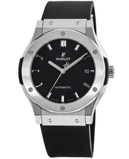 Hublot Classic Fusion Automatic 45mm Black Dial Titanium Men's Watch 511.nx.1171.rx
