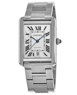 Cartier Tank Solo Automatic Steel Men's Watch w5200028