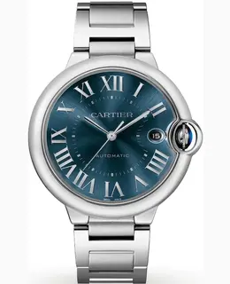 Cartier Ballon Bleu de Cartier Blue Dial Steel Men's Watch wsbb0061