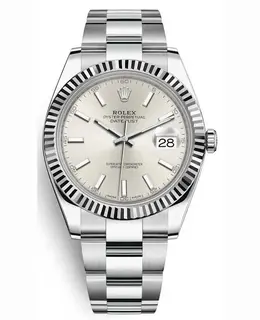 Rolex Datejust 41 Stainless Steel Silver Dial Men's Watch m126334-0003