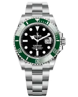 Rolex Submariner Black Dial Stainless Steel Men's Watch m126610lv-0002