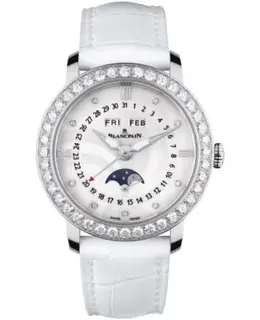 Blancpain Ladies' Collection Ladies Complete Calendar Moonphase Women's Watch 3663a-4654-55b