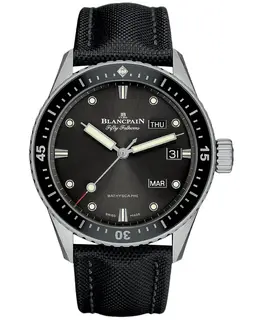 Blancpain Fifty Fathoms Bathyscaphe Annual Calendar Men's Watch 5071-1110-b52a
