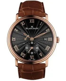 Blancpain Villeret Power Reserve Mechanical Men's Watch 6606-3630-55b