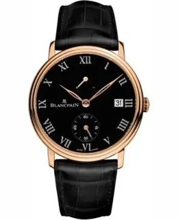 Blancpain Villeret 8 Days Manual Wind Men's Watch 6614-3637-55b